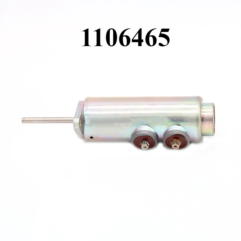 24В 110-6465 1106465 Электромагнитный клапан запорного клапана топлива подходит для