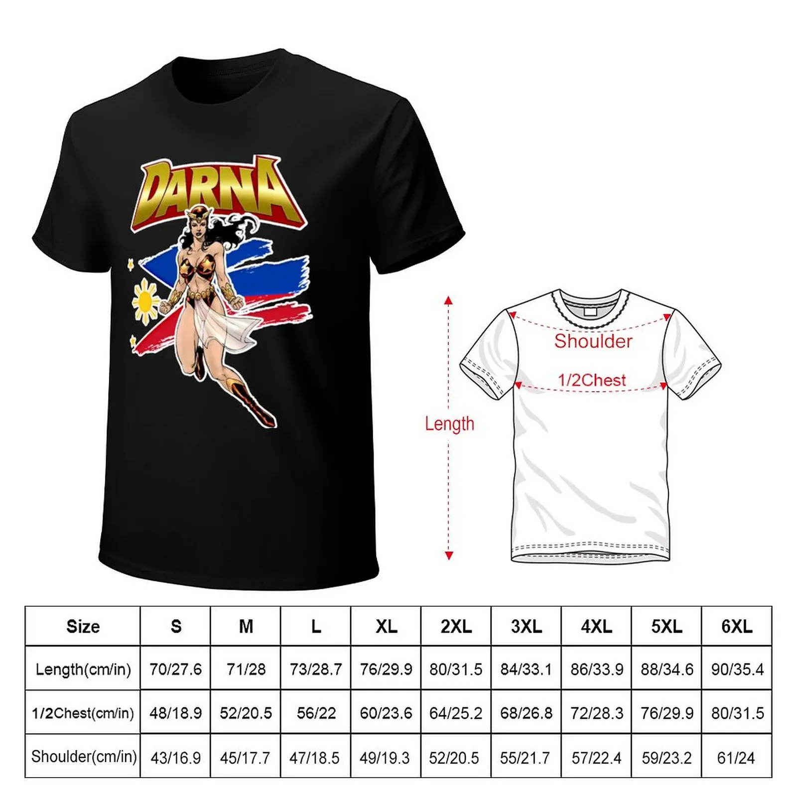 Фото Футболка Darna Phil Flag с повседневным принтом №2