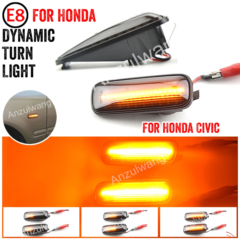 2 шт. автомобильный индикатор поворота для Honda Civic EK 2/3/4dr