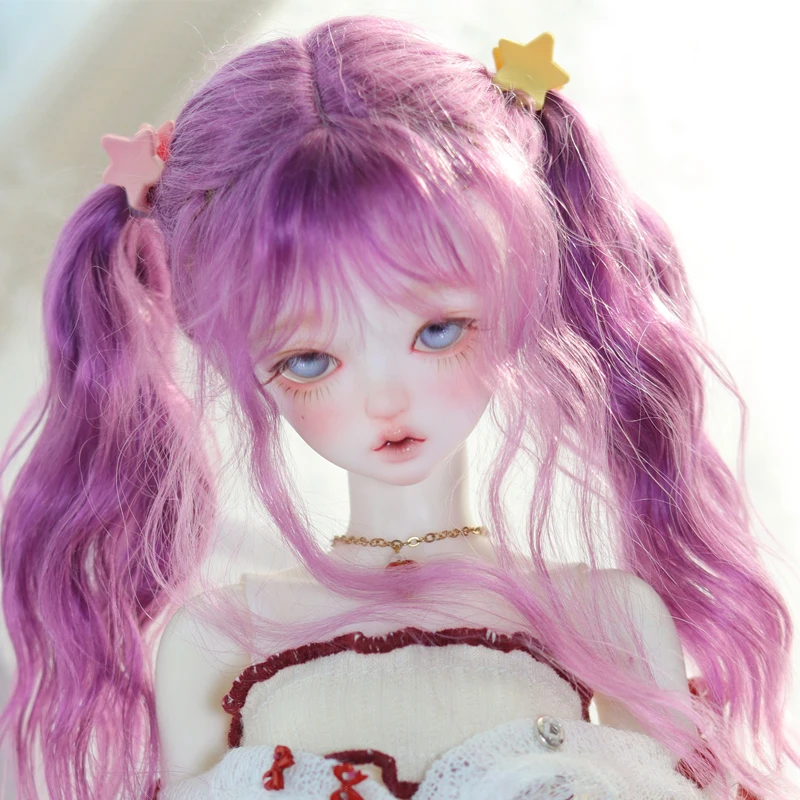 

New full set of bjd genuine doll Ice Dragon 1/4 fl sd joint movable 2d noble soo Angel spot advanced resin makeup