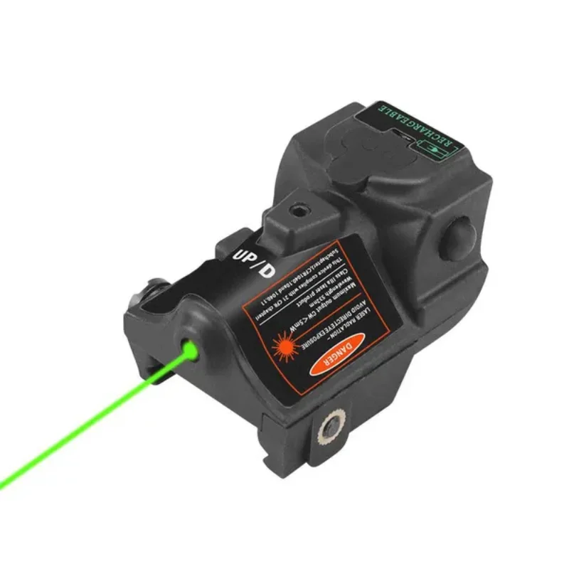 

Rechargeable Glock 17 18c 19 21 Taurus G2C CZ 75 Green Laser Sight Fit For Pistol With Picatinny Rail Aiming Lazer Pointer