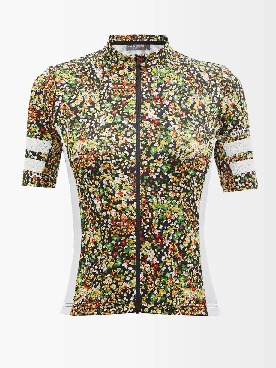 

Women's Cafe De Cycliste Cycling Short Sleeve Top Outdoor Sports Pro Team Cycling Wear Roupa Ciclismo Feminina Quick Dry Shirt