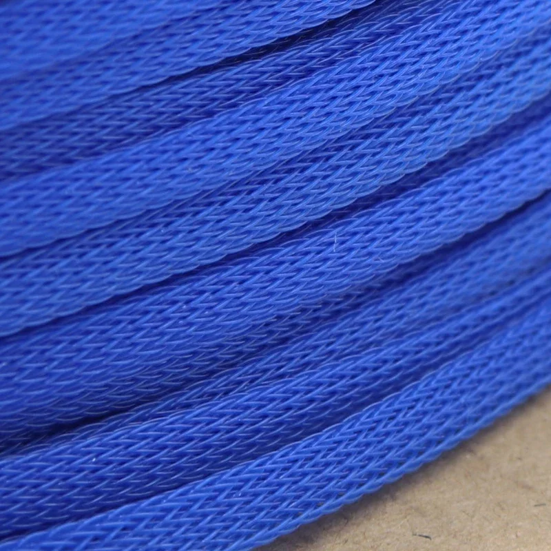 

2/5/10/20 м плетеный кабельный рукав 3, 4, 6, 8, 10 мм, одинарный ПЭТ, расширяемый нейлон, USB-клавиатура для передачи данных, защитная оболочка для кабеля, проволочная пленка