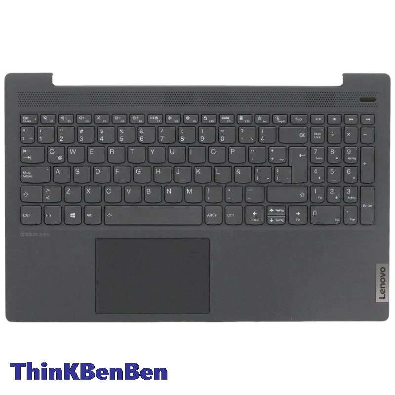 LAS латинско-испанский графитовый серый верхний чехол для клавиатуры упор рук Ideapad