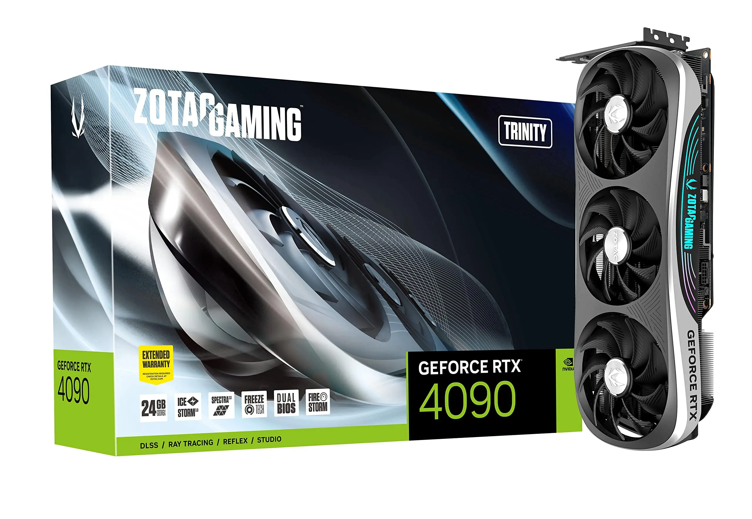

Оригинальный Geforce Rtx 4090 Trinitty 24 ГБ Gddr6x G-p-u