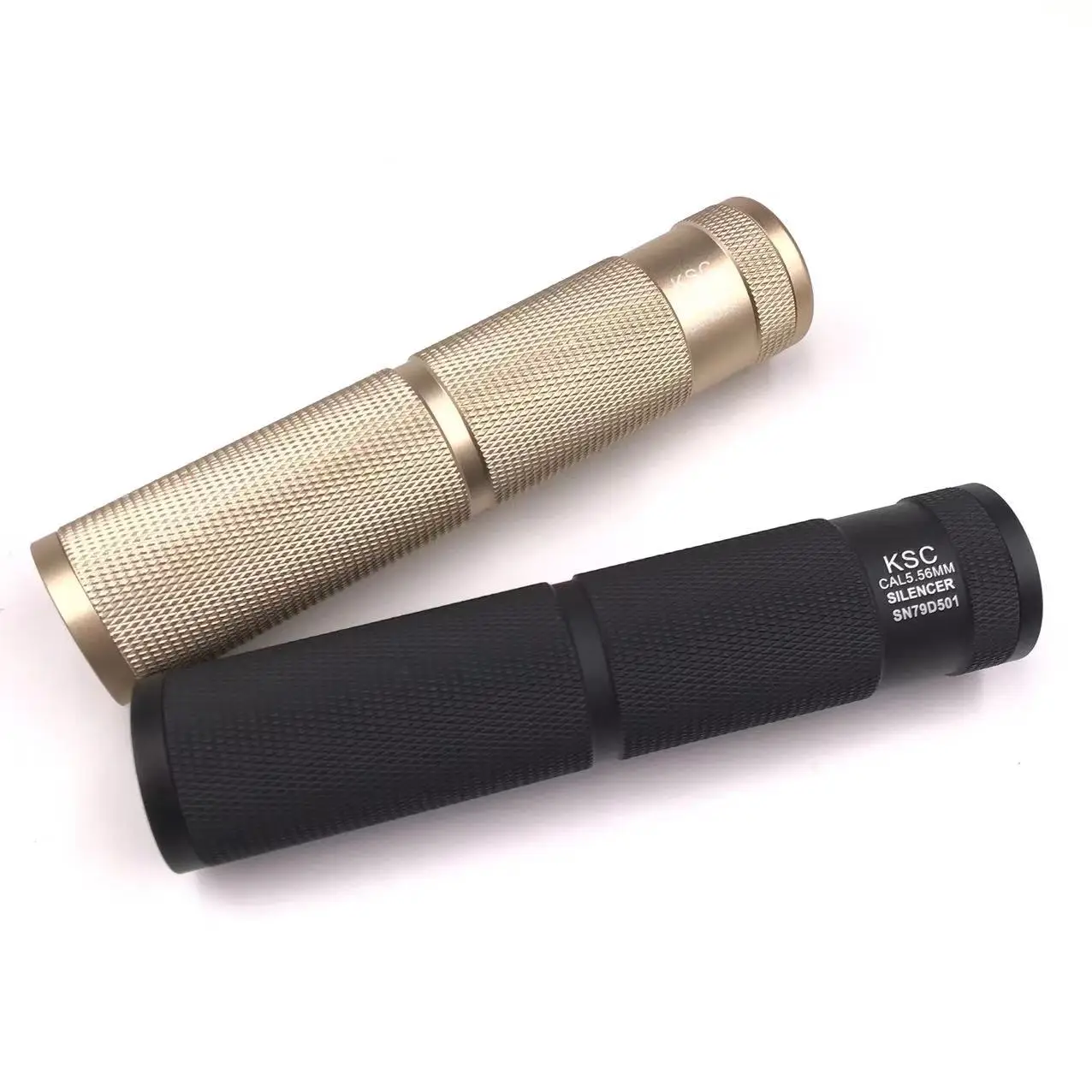 

Tactical Airsoft M4 Gel Blaaster Dummy Decorated 14mm KSC Modified QD Sound Suppressor Quick Deatch