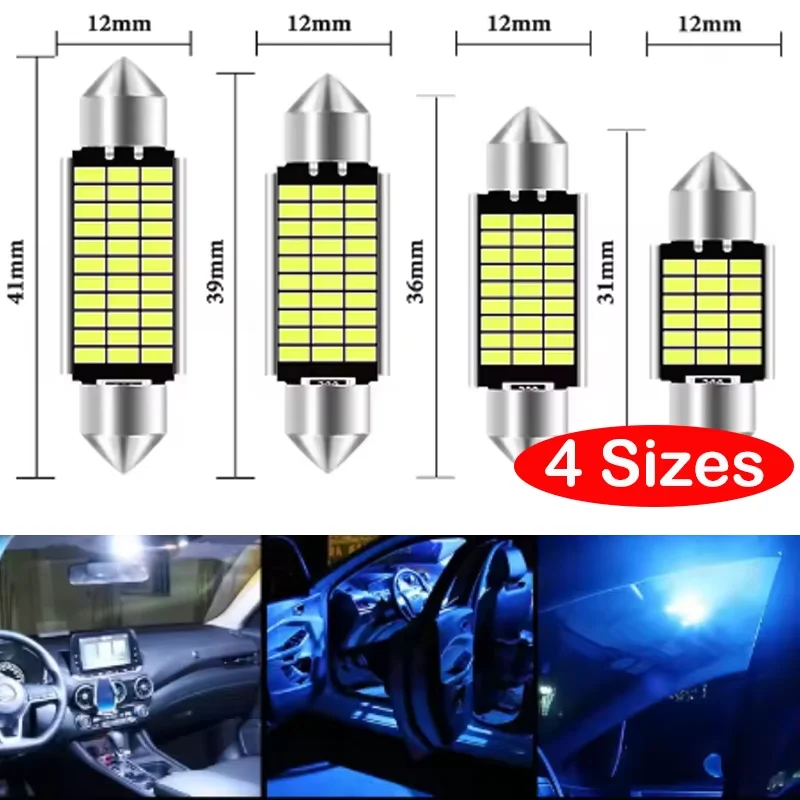 Автомобильная светодиодная передняя и задняя лампа для чтения Новое поступление