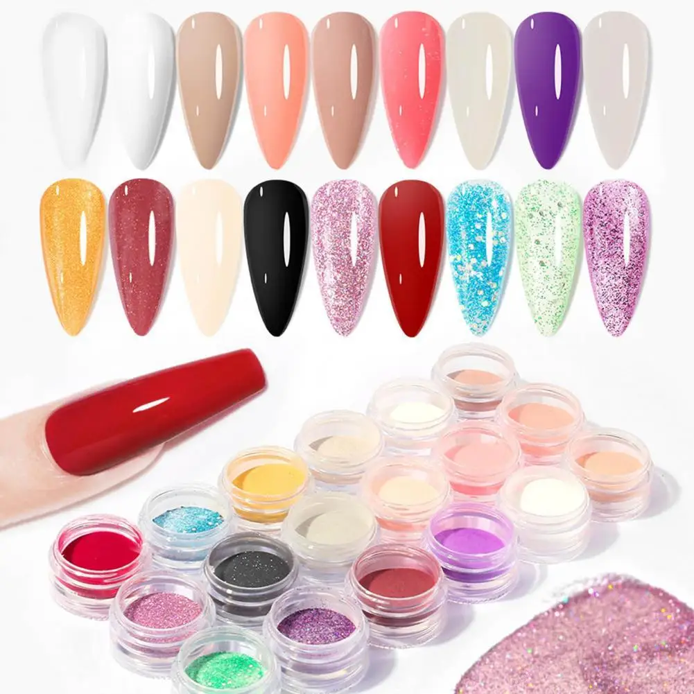 

Artwork Making Natural Extract Reflective Glitter Nail Shiny Drill Powder for Manicure