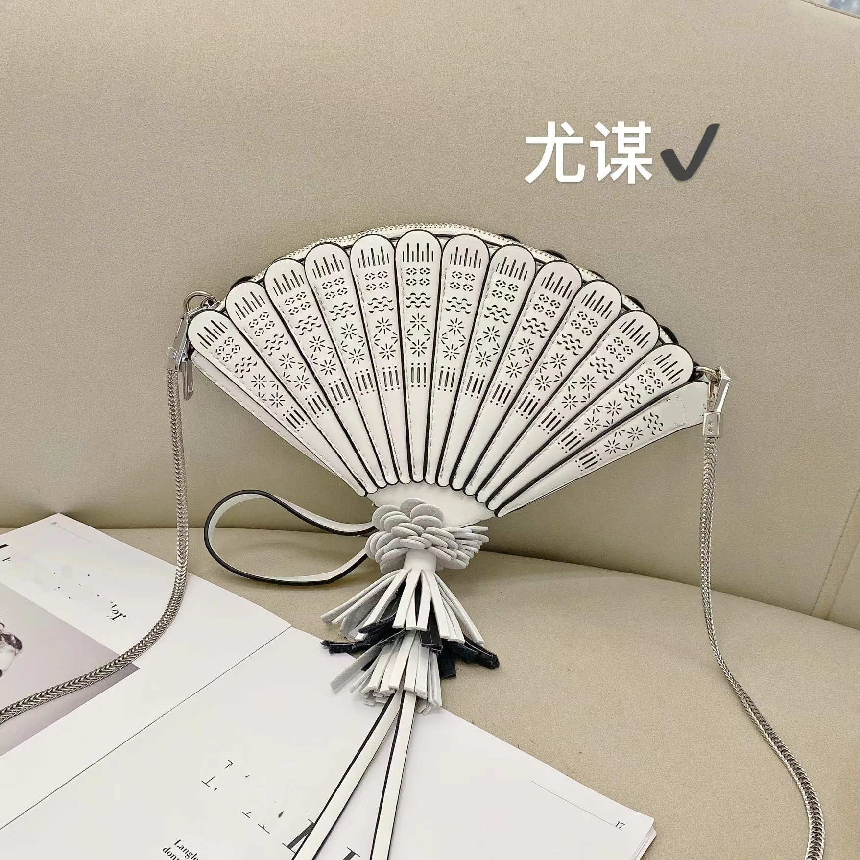 Новая Ретро сумка-веер в китайском стиле стильная и уникальная модная