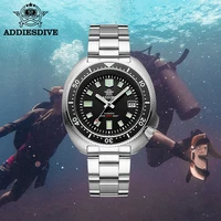 2022 addiesdive watch mens automatic mechanical watches 200m waterproof luminous stainless steel watch nh35 automatic clock
