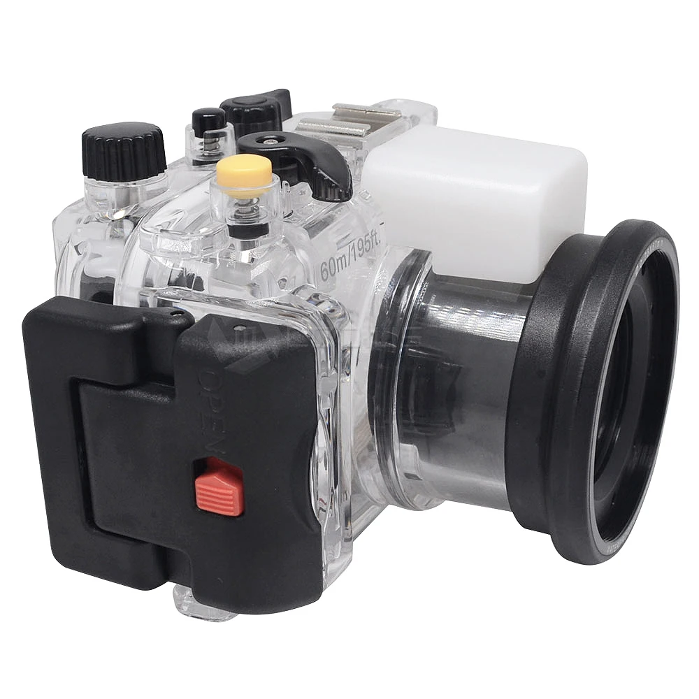 Фото Mcoplus RX100III 40 м/130 футов подводный водонепроницаемый чехол-чехол для камеры Sony DSC-RX100 III RX100 Mark III RX100 III №1