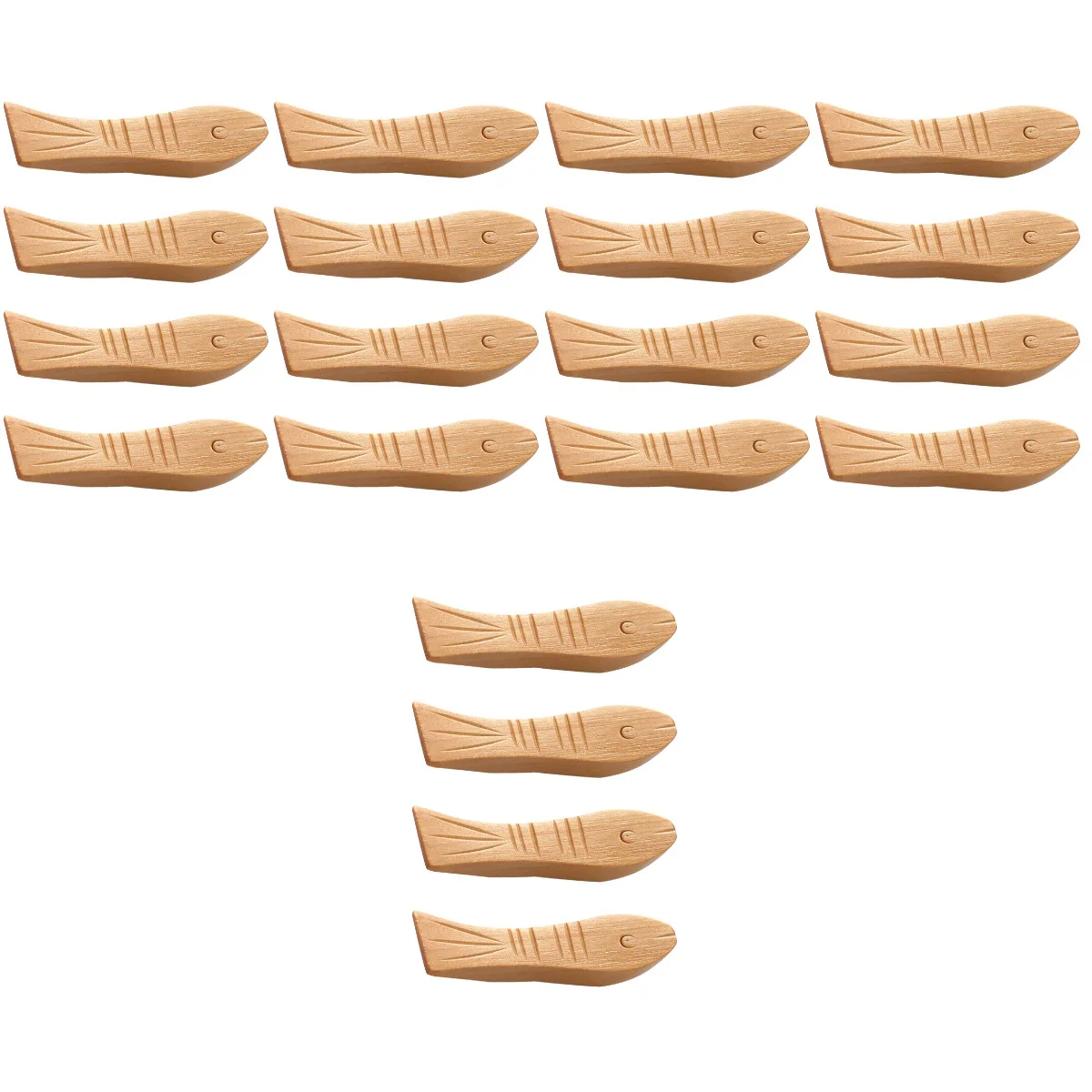 

20 шт., деревянные подставки для палочек в японском стиле