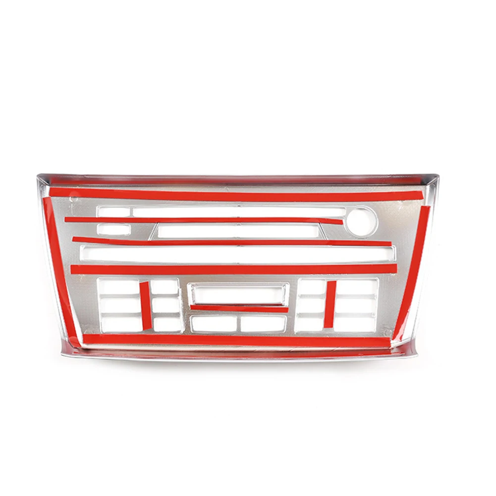 

Frame CD Media Button Panel ABS Car Accessories Center Control Cover Decoration Replacement For BMW X3 E83 06-10