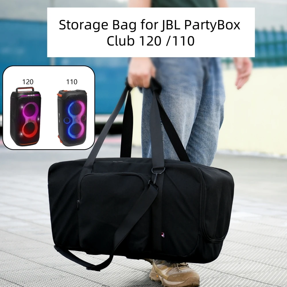 Фото Сумка для хранения JBL PartyBox Club 120, дорожная сумка для PartyBox Club 110, устойчивая к пыли и грязи №3