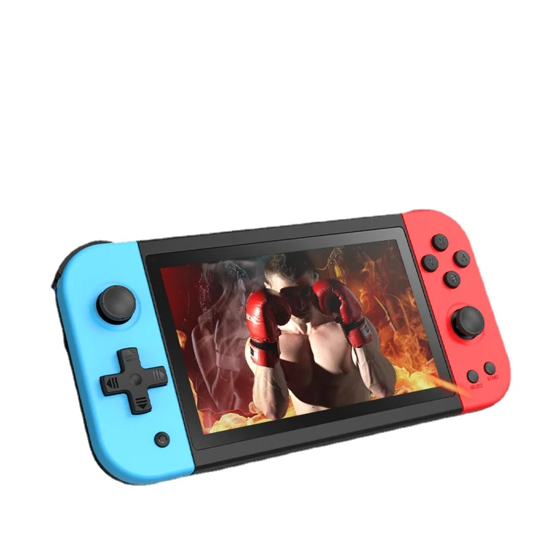 

X51 5.0-inch IPS 800*480 Screen Retro Handheld Game Console Supports HD Output Multiplayer Children's Gifts. Video Games