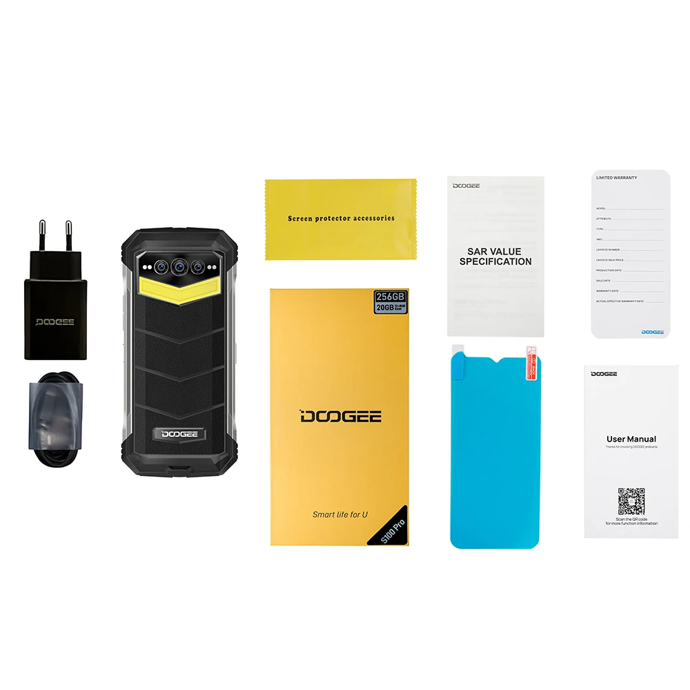 DOOGEE S100 Pro Camping Light Rugged 6.58