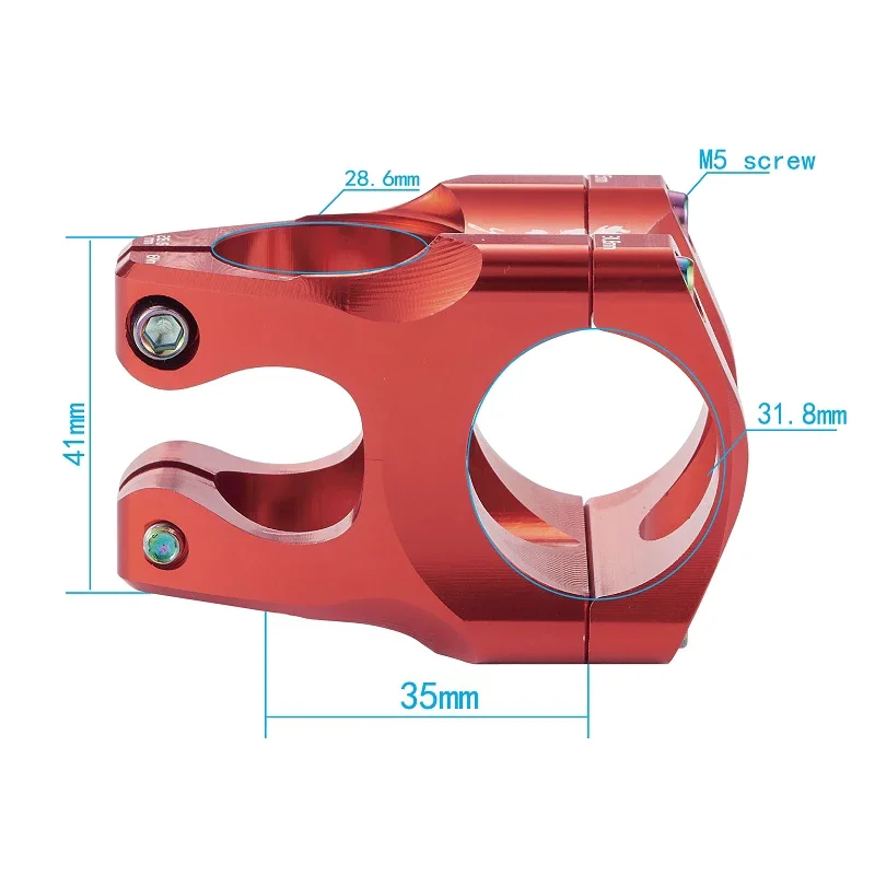 Krsec Вынос Велосипеда Для Горного Короткий 35 Мм Регулируемое Крепление На Руль