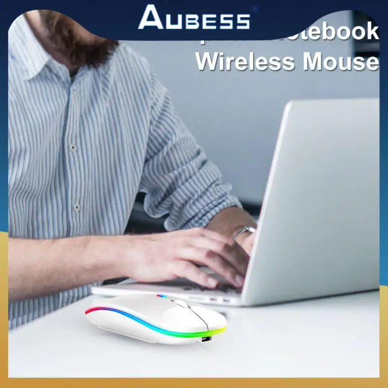

Wireless Mouse 3 Kinds Dpi Adjustable Mice 2.4ghz Wireless Mouse For Laptop Rgb Mouse Office Mouse Gaming Mouse 4 Keys