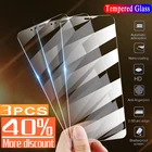 Закаленное стекло для iPhone 11 12 13 Pro XS Max XR X, Защита экрана для iPhone 8 6 7 Plus SE 5