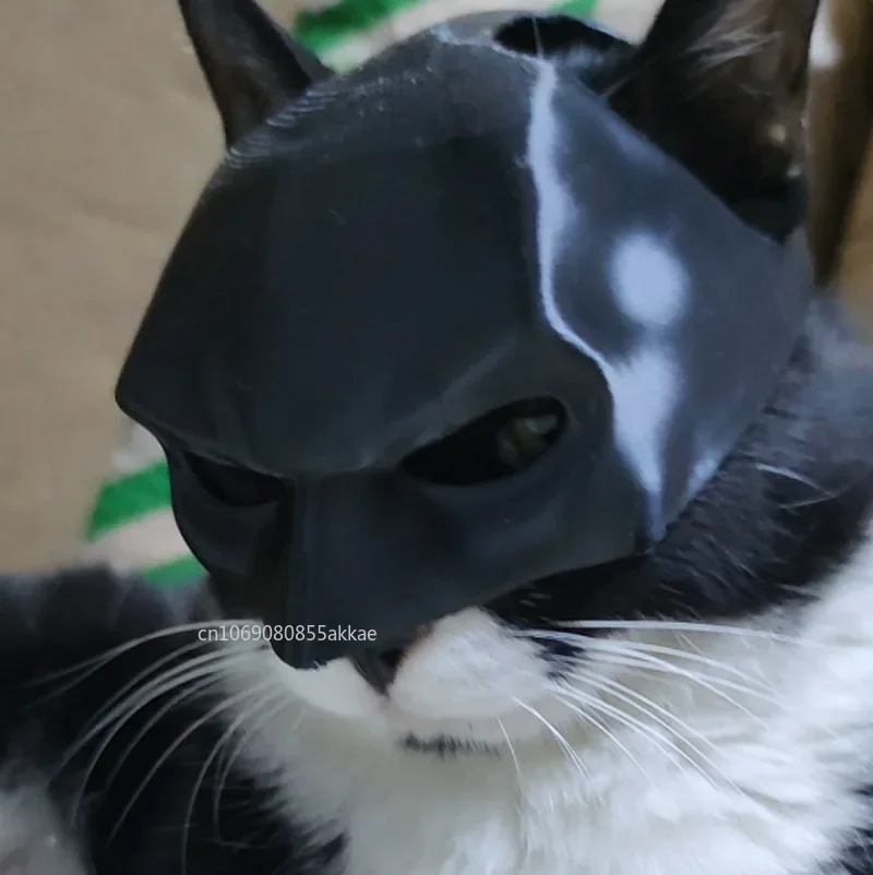 Прохладная маска кошки черная летучая мышь косплей Хэллоуин праздничная