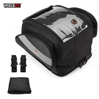 Motorcycle Tank Bag High capacity 22L Magnetic Fuel Oil Waterproof Moto Phone GPS Navigation Bag Motocross Luggage Helmet Bag