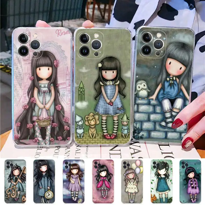

Japan S-Santoro-G-Gorjusss Phone Case Silicone Soft for iphone 14 13 12 11 Pro Mini XS MAX 8 7 6 Plus X XS XR Cover