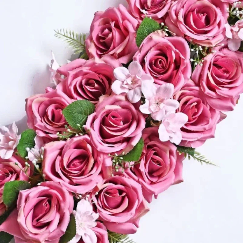 Композиция из искусственных роз 50 см для свадебного декора свадебные