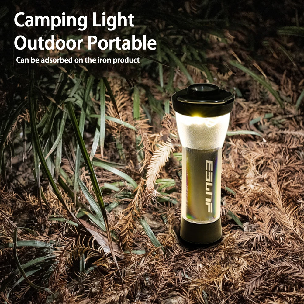 

Фонарик для кемпинга на открытом воздухе, суперъяркий портативный фонарик, аварийный светодиодный фонарик с зарядкой от USB для кемпинга