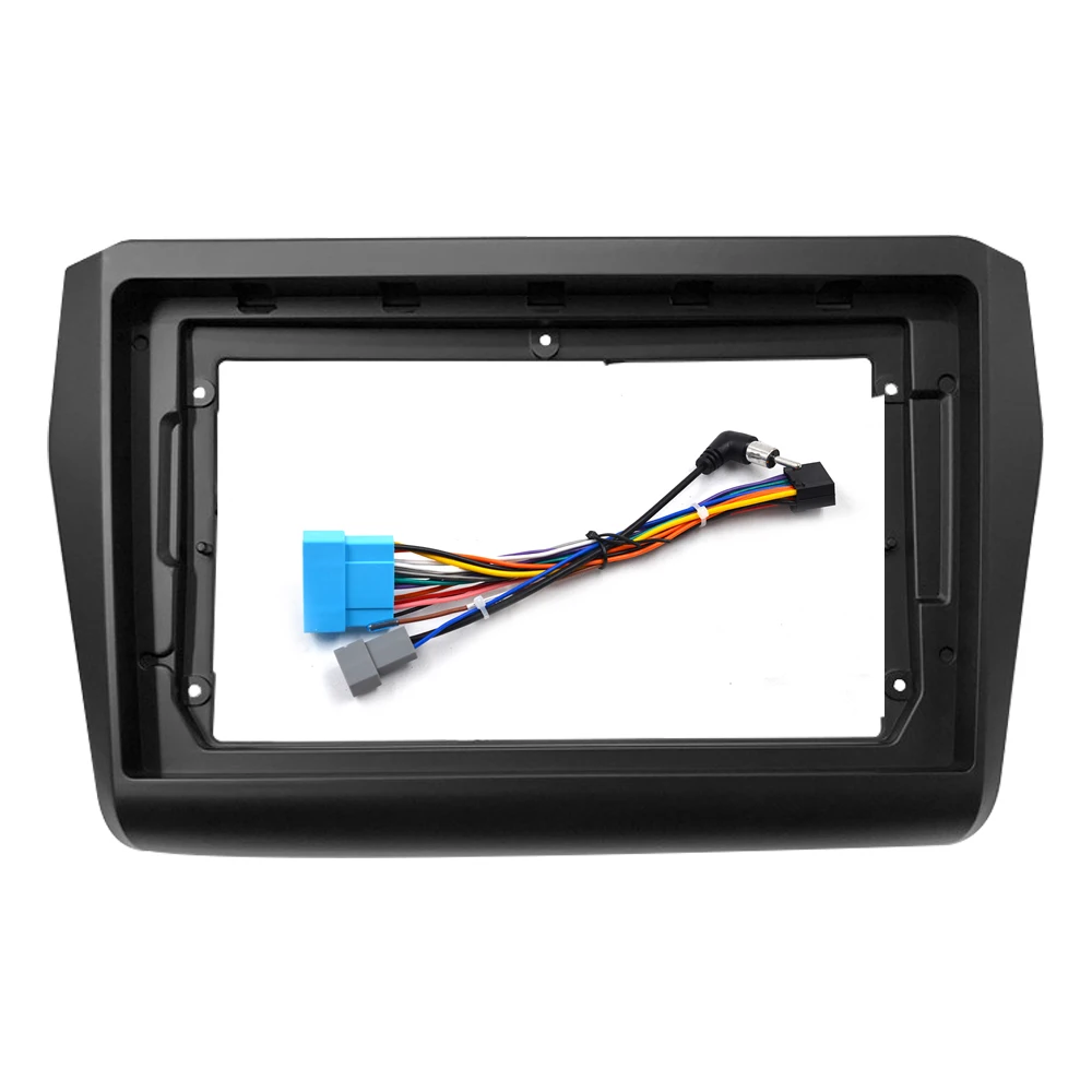 9-дюймовый автомобильный радиоприемник RSNAVI 2 Din с установкой DVD GPS Mp5 пластиковая