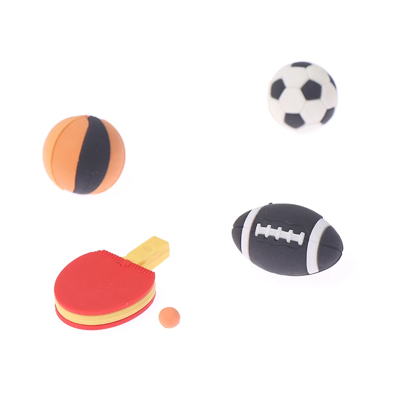 

1:12 миниатюрные мячи для кукольного домика, настольного тенниса, регби, футбола, баскетбола, классические игрушки, кукольный домик, декорати...