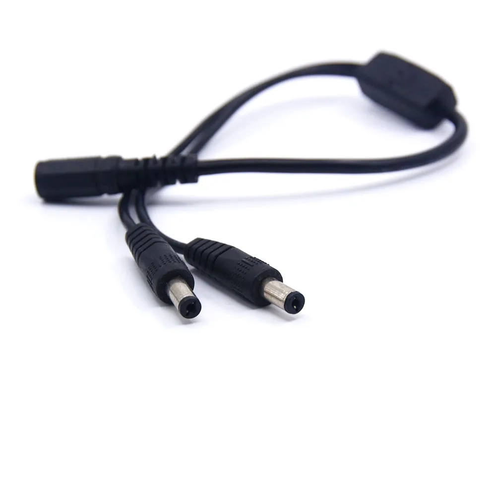 Кабель питания преобразователя DC 5 5*2 1 мм мама-двойной папа