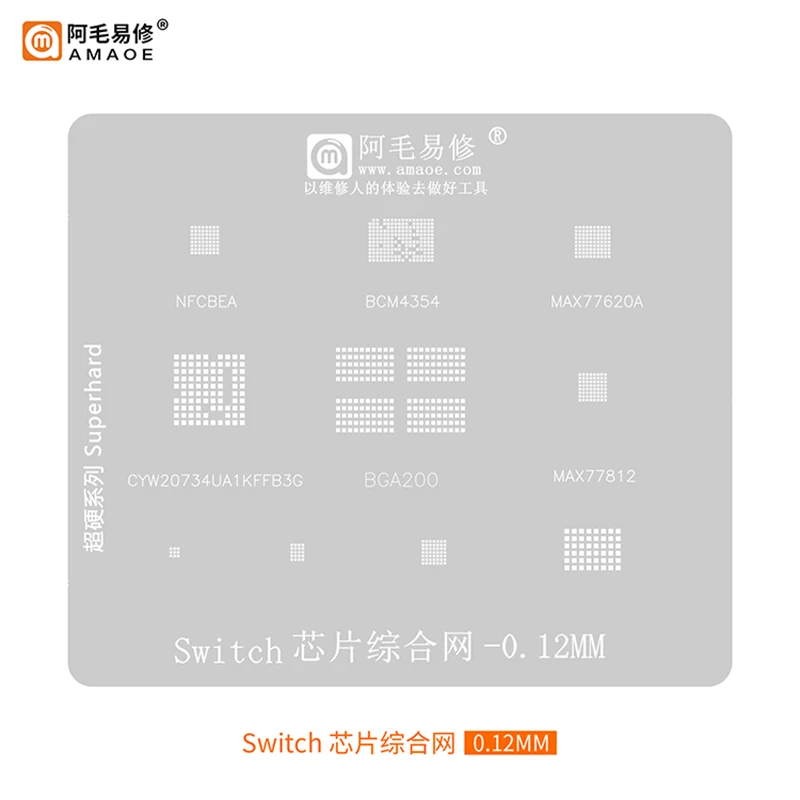 4 в 1 трафарет CD3215 CD3217 CD3215C00 CD3215C00Z CD3217B12 TPS65982 BGA Reballing для Mac pro A2159 A1989 A1990 A1708 A1706 |