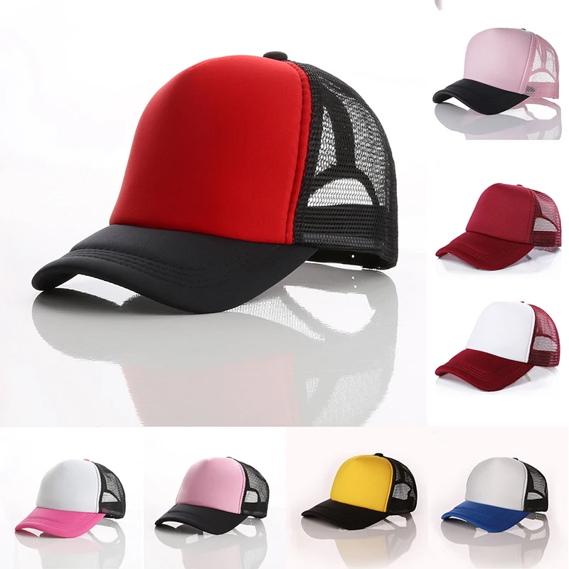 

Baseball Adjustable Advertising Cap Sunhat Korean Style Baseball Cap Mesh Cap Sunscreen Hat Multipurpose Grid Breathable Hats