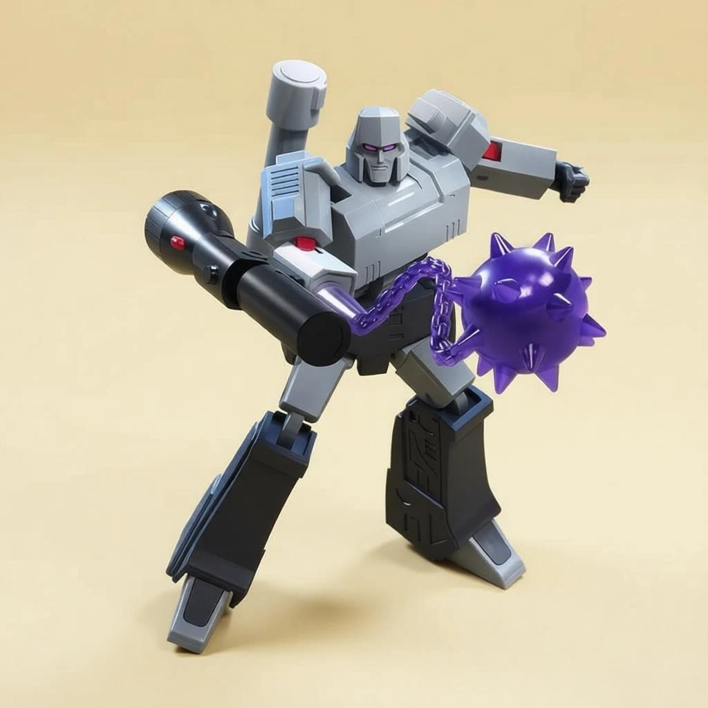 Фото В наличии: Трансформируемая фигурка RED Super Megatron, серия G1, 6 дюймов, подвижная модель, аниме-фигурка, подарок для мальчиков №2