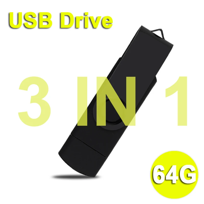 

Usb-флеш-накопитель 3 в 1, 16-2000 Гб, USB 2,0