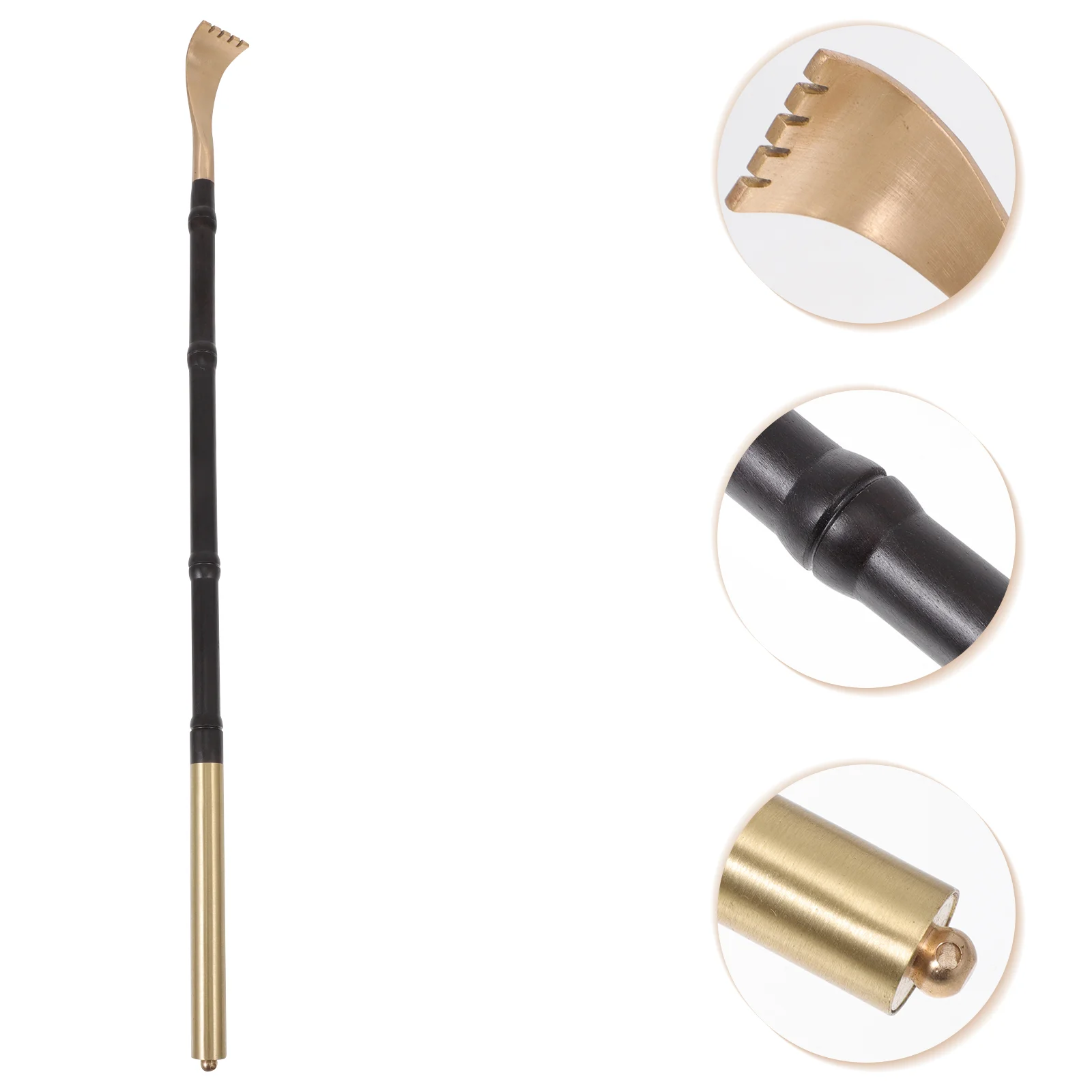 

Back Scratcher Portable Handle Back Scratcher Manual Back Massagers Claw for Pregnant Black