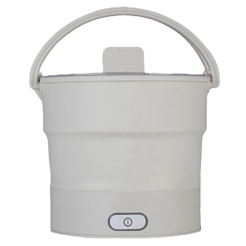 

Foldable Electric Cooker Mini Multifunction Hot Pot Food Steamer Cooking Machine For Dormitory Noodle Cooker US Plug