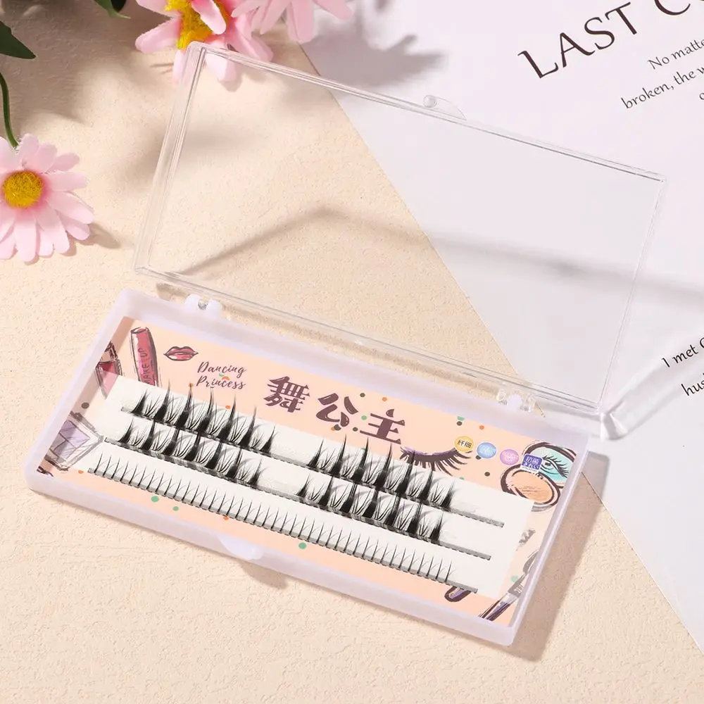 

15 Styles Optional Long Thick Lashes Handmade Eye Makeup Tools Individual Eyelashes Volume Natural Little Devil Lashes