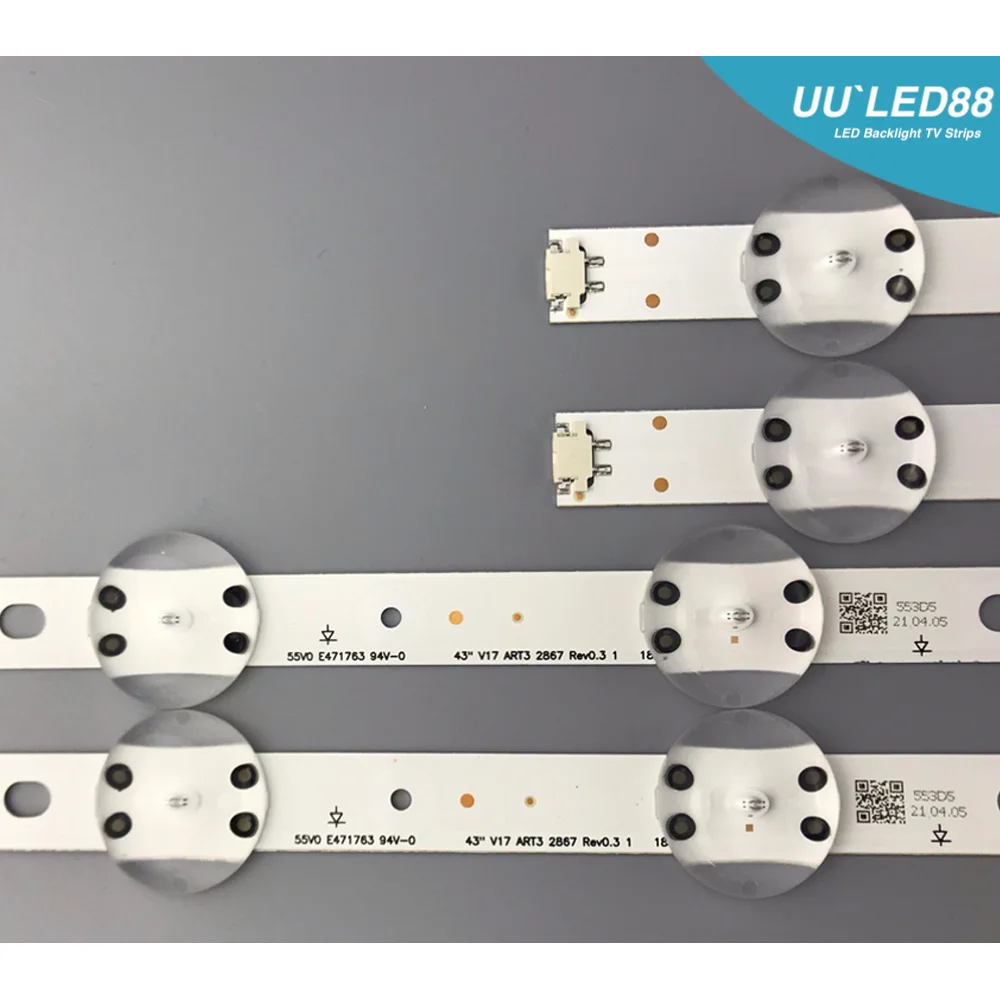 Светодиодная лента для подсветки LG 43LJ622V 43UJ675V 43UJ655V 43UJ670V 43UJ651V 43LV340C 43LJ610V V17 43 ART3 43uj6525