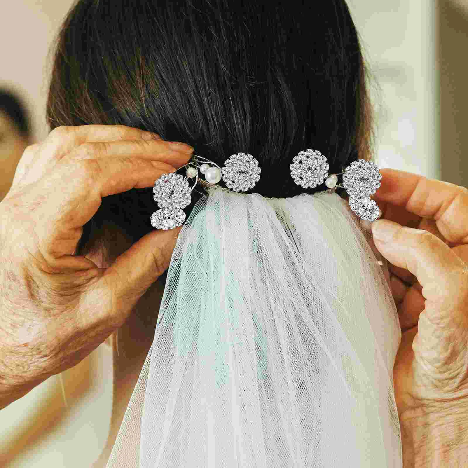 

Crystal Button Flatback Rhinestone Buckle Phone Case Accessories Silver Buttons