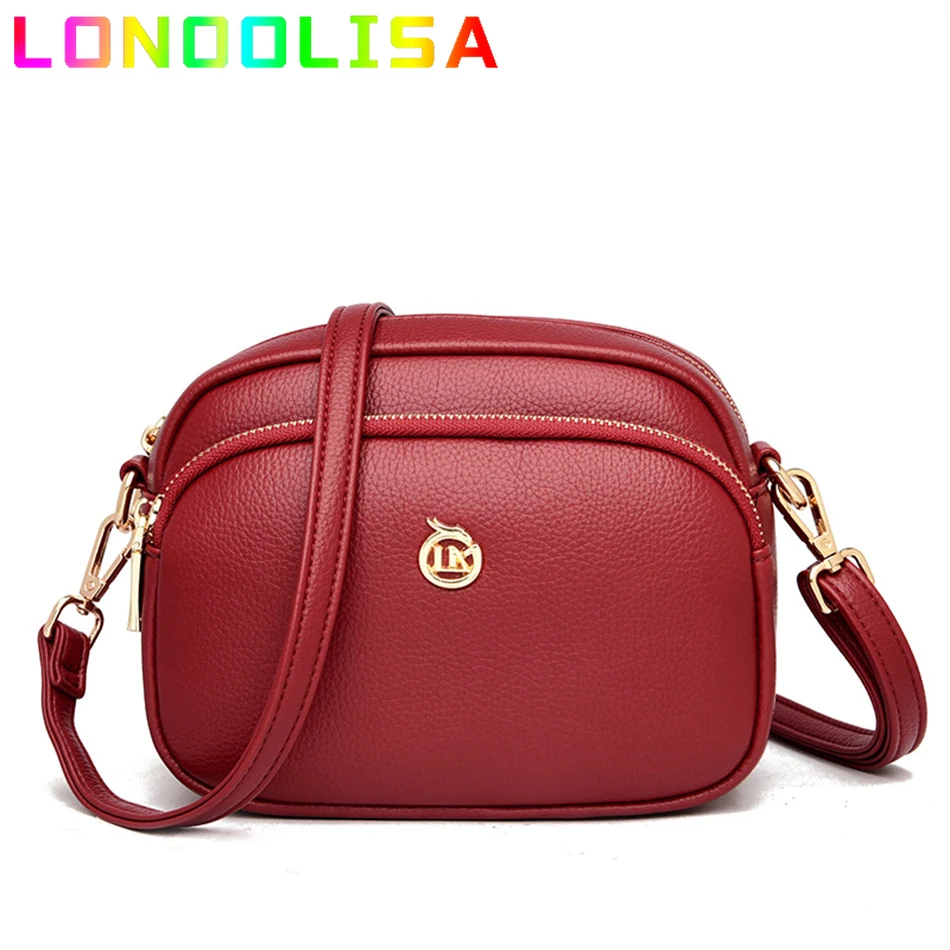 

Women Small Crossbody Bag for 2022 Trendy Designer Handbags and Purse High Quality Pu Leather Shoulder Messenger Mini Sac A Main