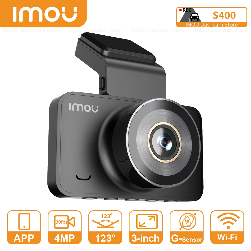 IMOU Dash Camera S400 Car DVR with 3