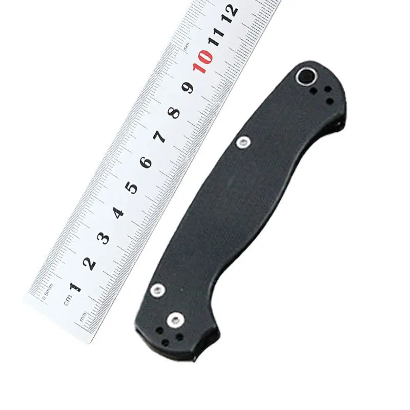 

Folding Pocket Knife Outdoor Survival Tactical Knife Camping Hiking Hunting Knives for Self-Defense G10 High hardness handle