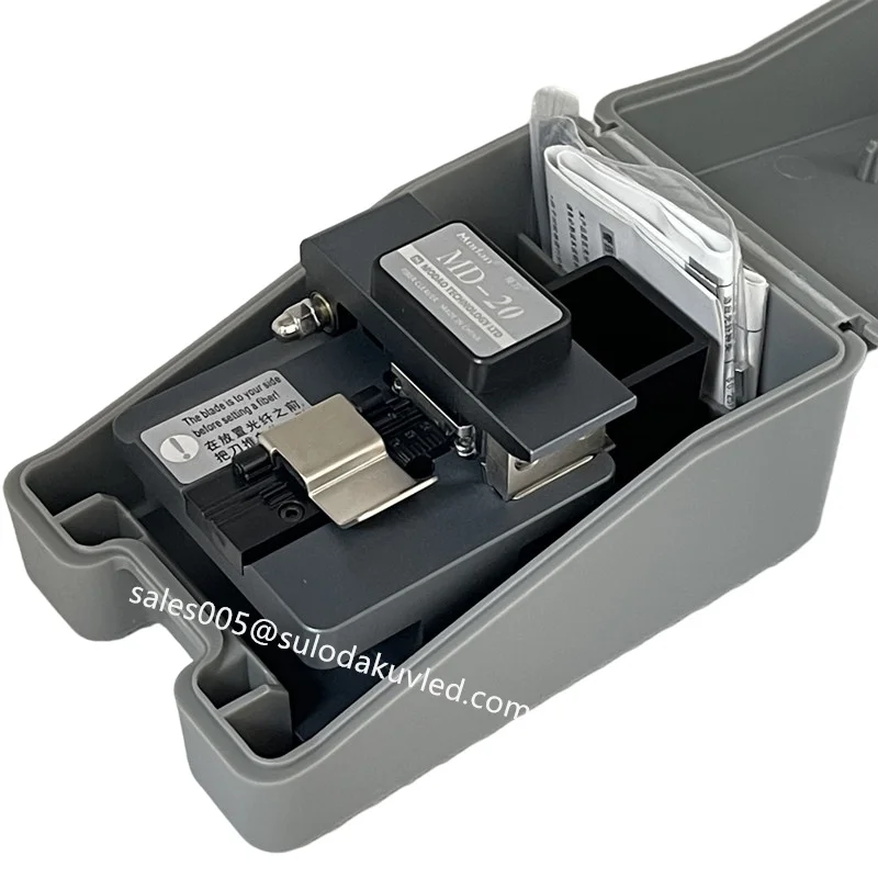 New Popular MD-20 High Quality Fiber Optic Fiber Cleaver MD20 High Precision Professional Cut Tool Cutting Knife