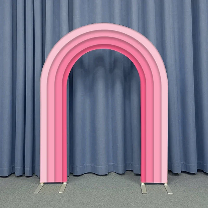 Градиентный дизайн ленты Радужный дверной арка фон двусторонний для печати на