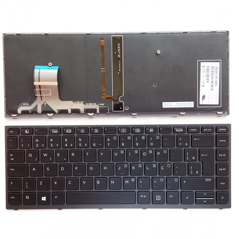 Клавиатура US/SP/LA/BR/UK English для ноутбука HP ZBook Studio G3 Mobile US с подсветкой клавиш 841681-001 PK131C41A00.
