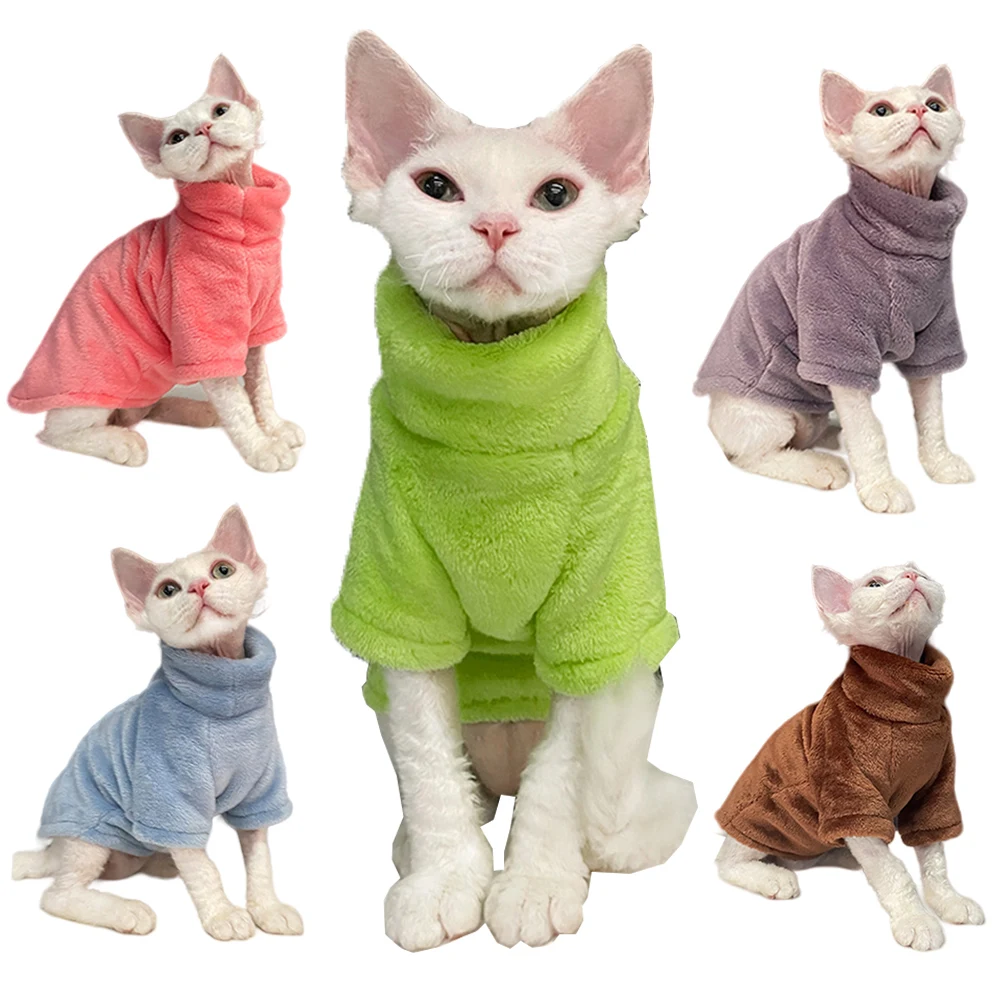 

Одежда Sphynx, свитшот для домашних животных, женский свитер без волос с котом, толстовки, пуловер, мягкая теплая детская одежда