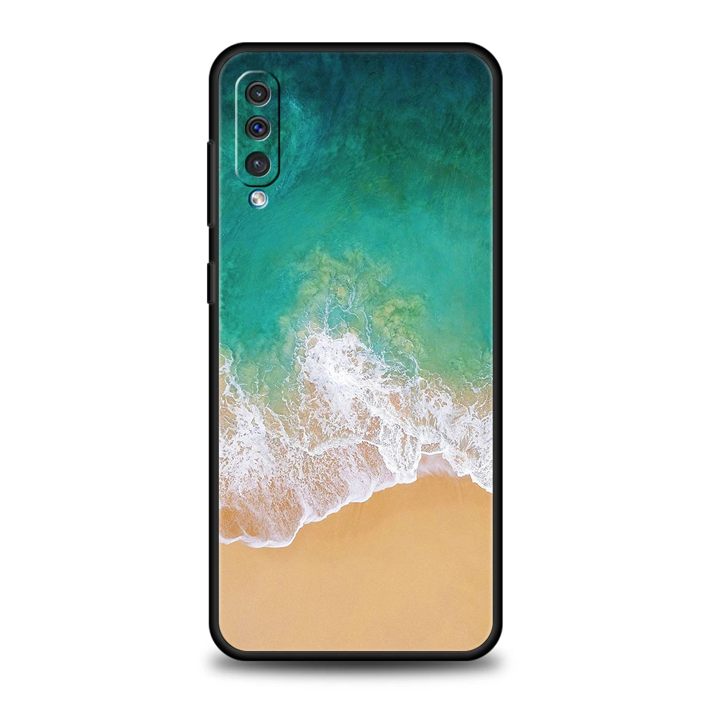 Фото Чехол для телефона Blue Sea Ocean Waves для Samsung A56 A36 A26 A24 A16 A14 A12 A32 A50 A70 A20E A22 A40 A34 A54 A42 A52 5G A06 Cover №2