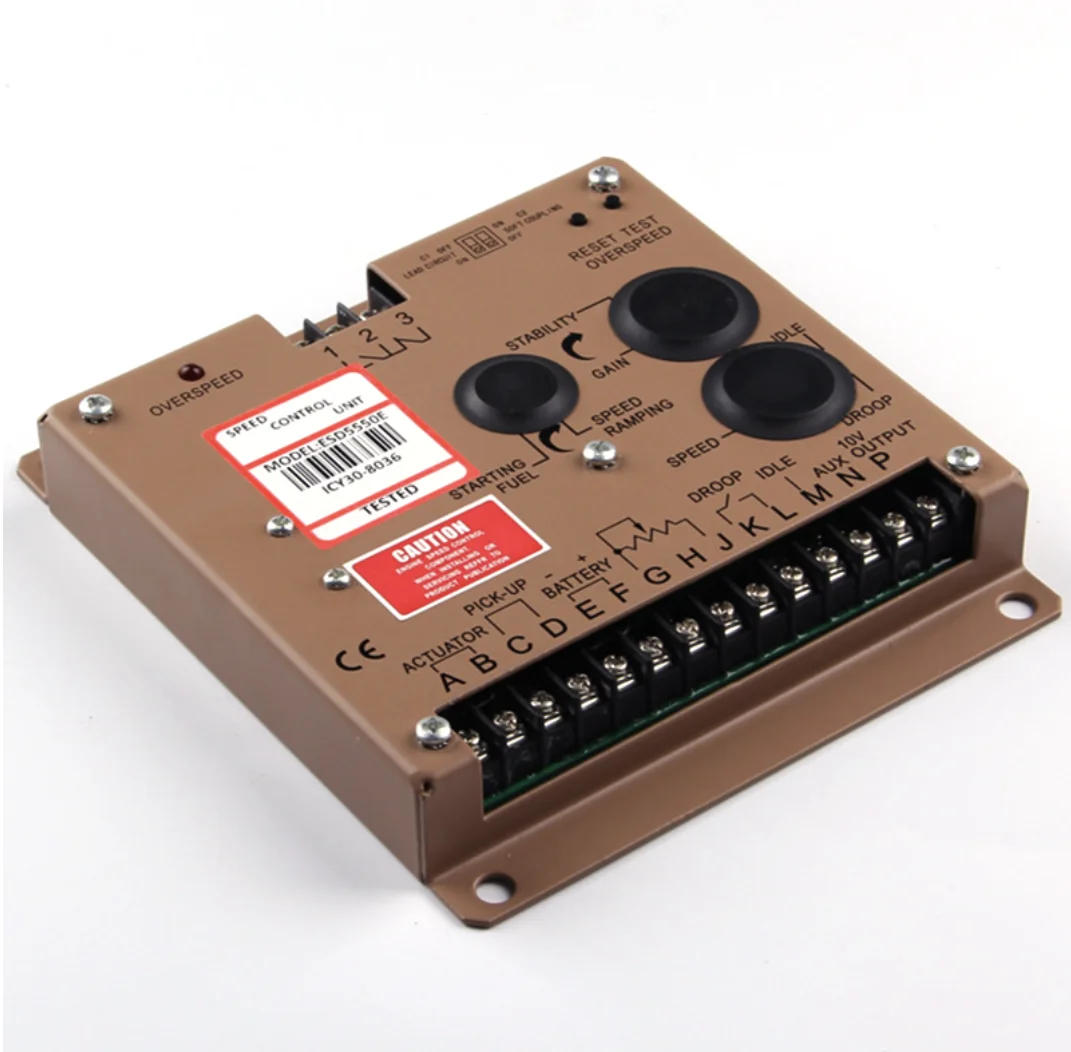 Электронный модуль управления скоростью генераторной установки ESD 5550E ESD5550E для