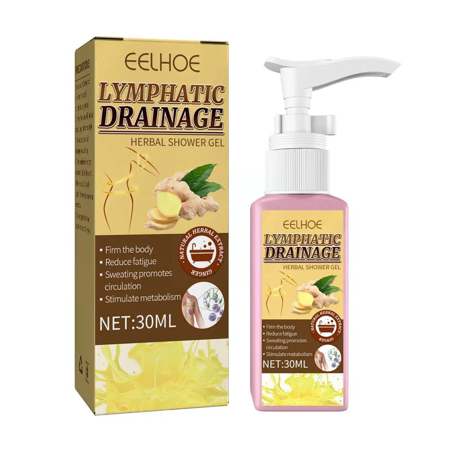 

Биослим, Лимфатический сливной гель для душа, 30 мл